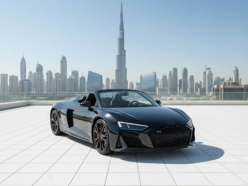 Rent a Audi R8 Spyder