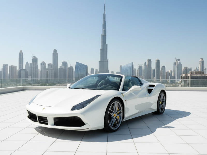 Rent a Ferrari 488 Spyder