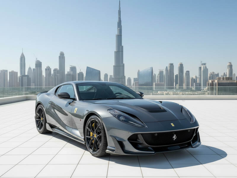 Rent a Ferrari 812 GTS Novitec Spyder