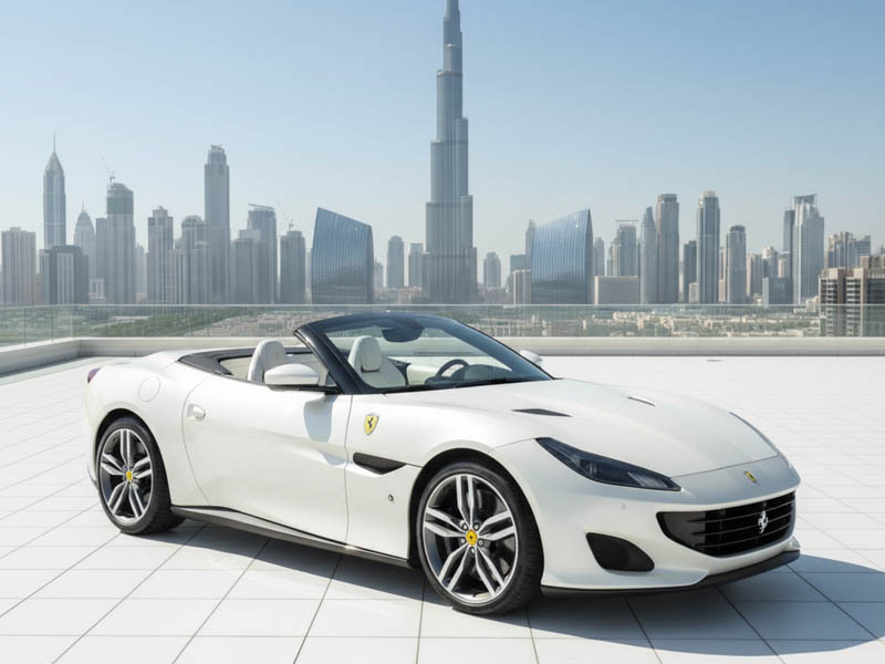 Rent a Ferrari Portofino