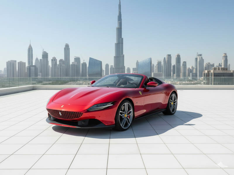 Rent a Ferrari Roma Spyder