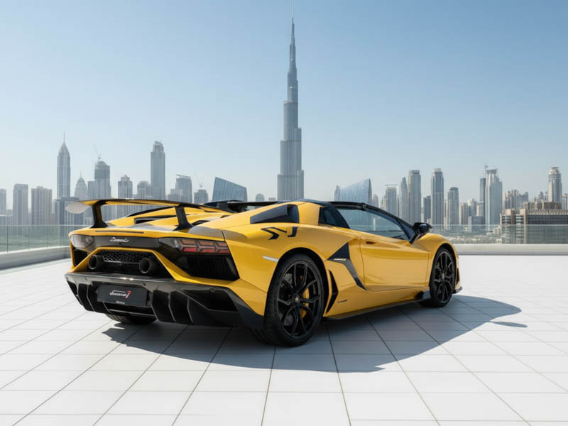 Lamborghini Aventador SVJ Roadster