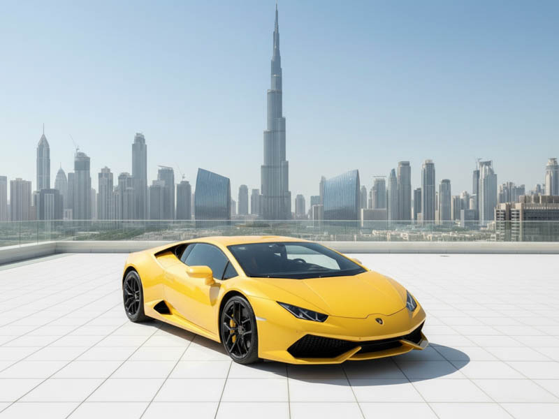 Rent a Lamborghini Huracan Coupe