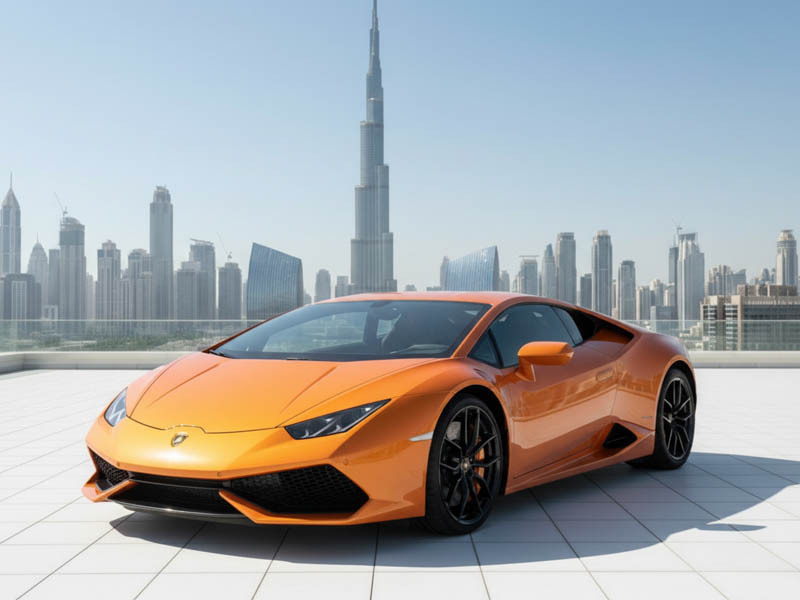 Rent a Lamborghini Huracan Evo Coupe