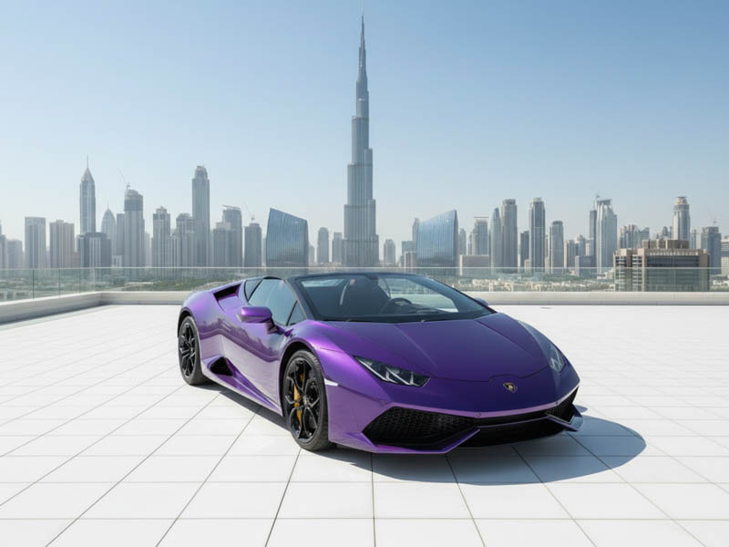 Rent a Lamborghini Huracan EVO Spyder