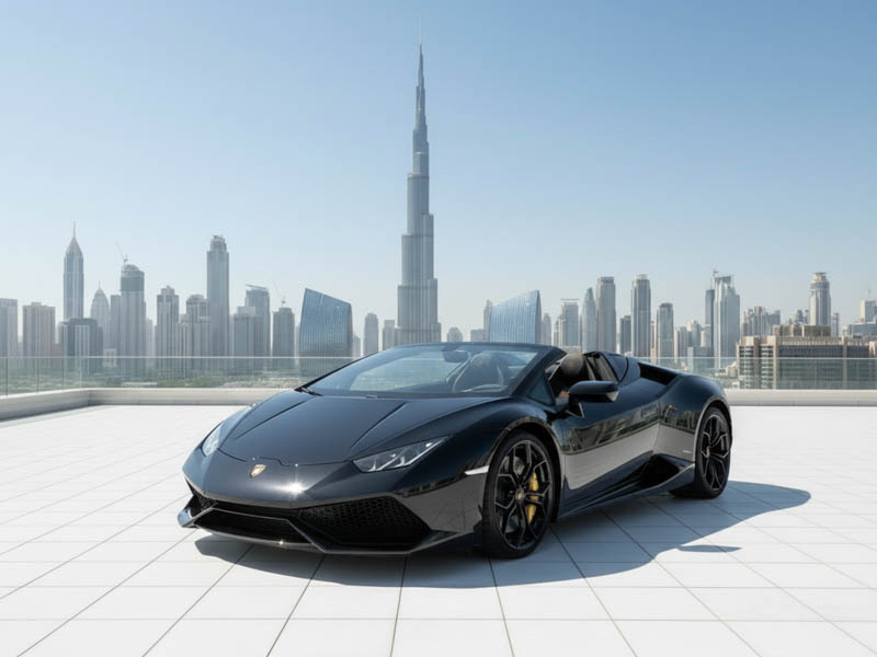 Rent a Lamborghini Huracan EVO Spyder