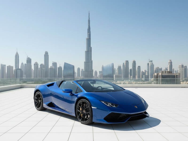 Rent a Lamborghini Huracan EVO Spyder