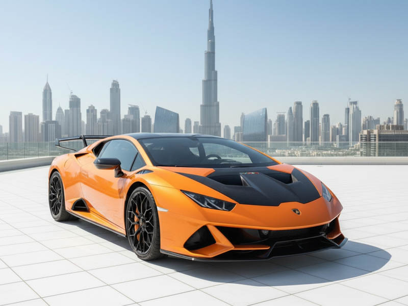 Rent a Lamborghini Huracan STO