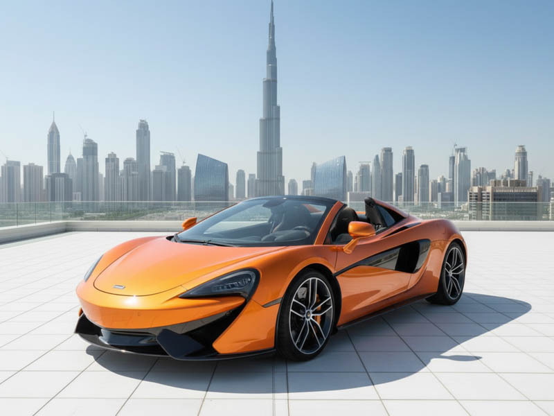 Rent a McLaren 570S Spyder
