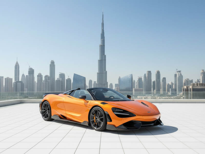 Rent a McLaren 720S Novitec Spyder
