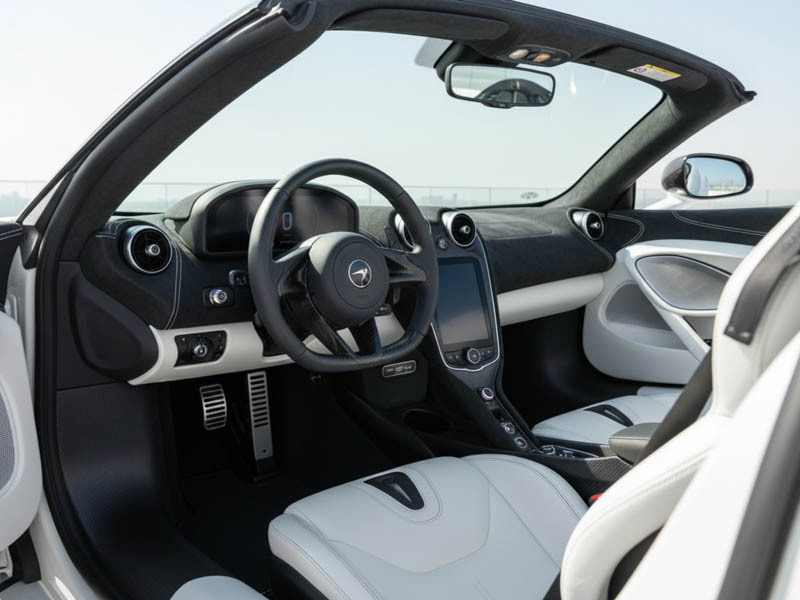 McLaren 720S Spyder White