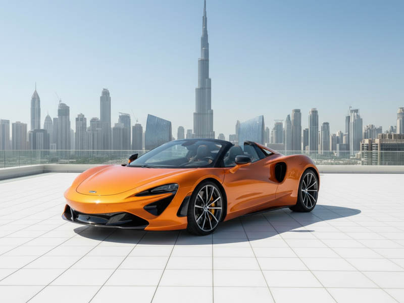 Rent a McLaren Artura Spyder