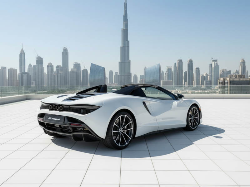 McLaren Artura Spyder White 