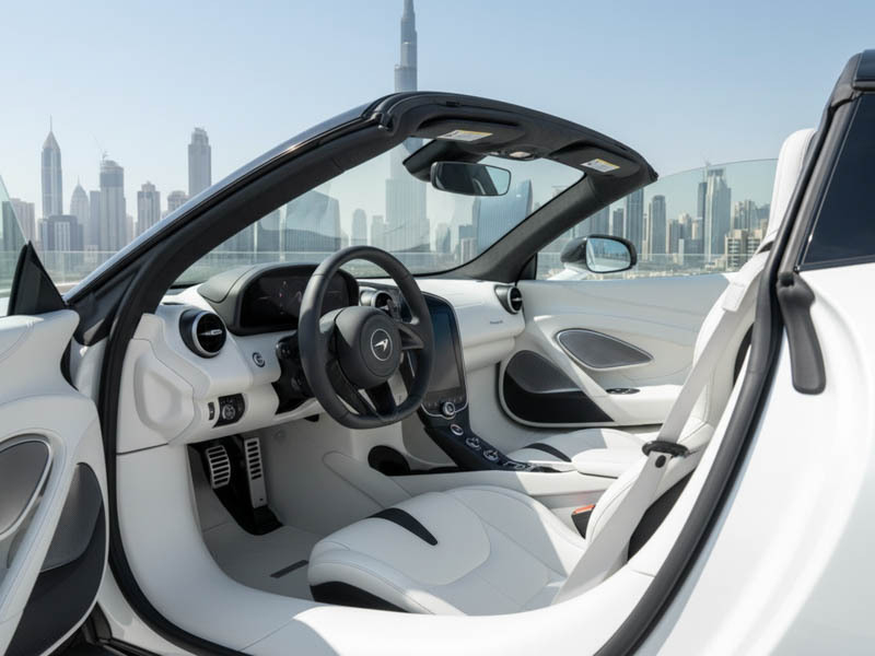 McLaren Artura Spyder White 