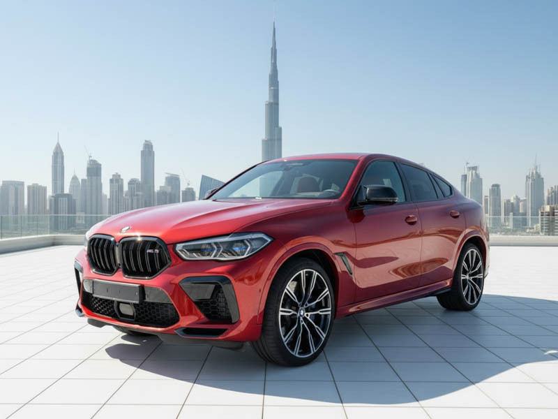 Rent a BMW X6 M