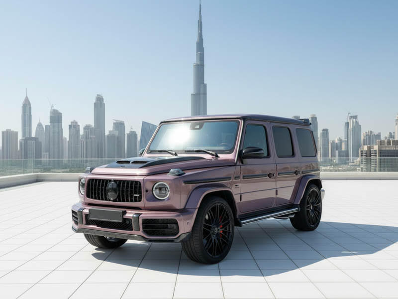 Rent a Mercedes Benz AMG  G63 800 Brabus
