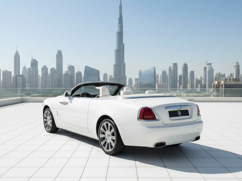 Rolls Royce  Dawn White 