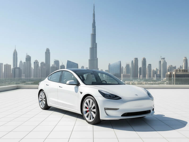 Rent a Tesla  Model 3 