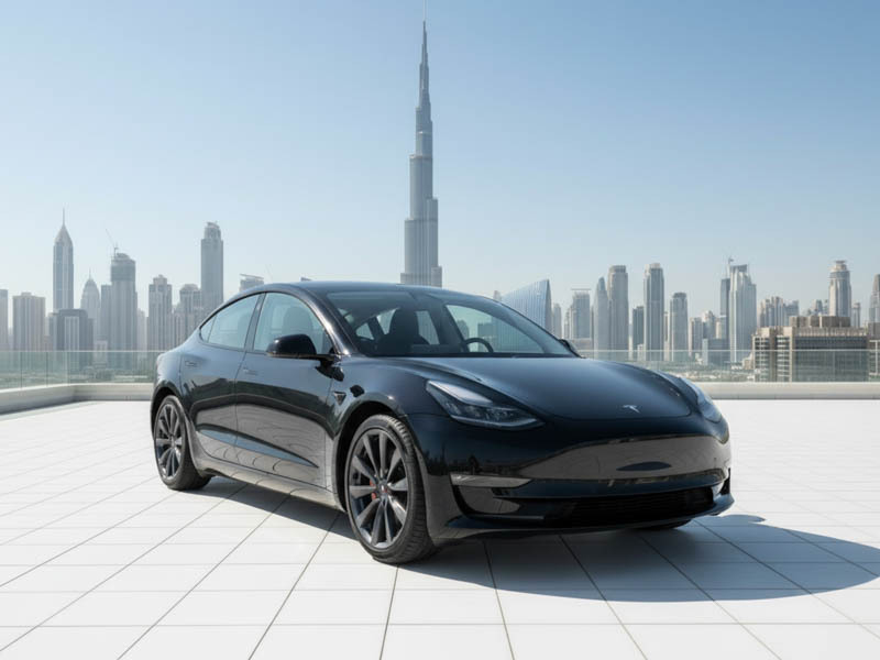 Rent a Tesla Model 3 